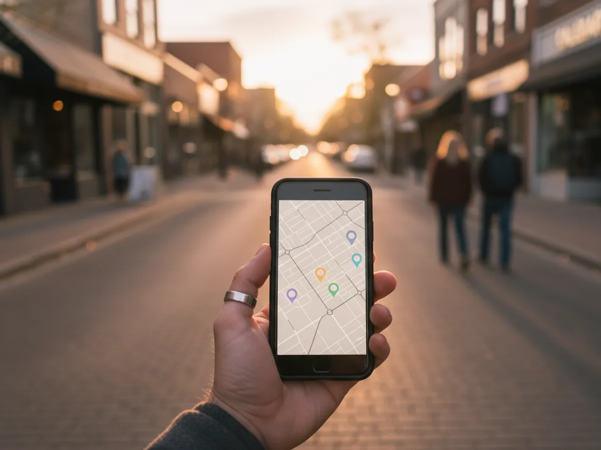 Google Map Pack — the local 3-pack of businesses shown on the map for a 'near me' search.