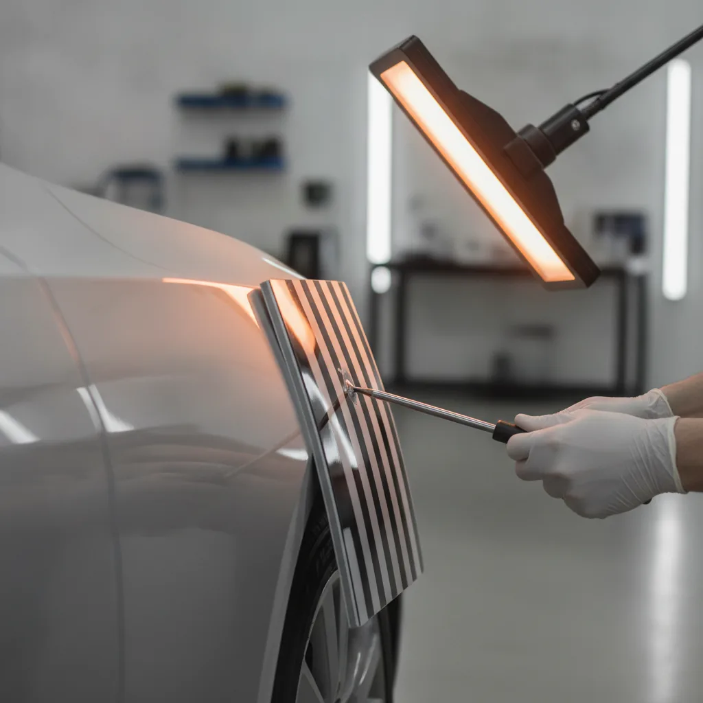Dented SEO case study — Calgary paintless dent and hail repair brand growing organic leads and click-through rate.