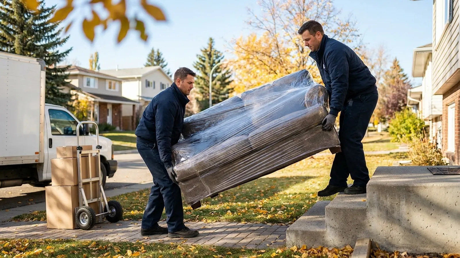 Easy Moving Calgary PPC case study — Google Ads campaign for a Calgary local moving company.